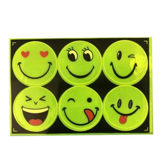 Reflexné samolepky Smileys