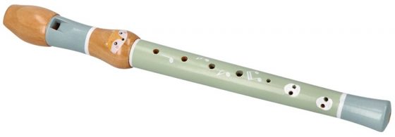 Dřevěná flétna Adam Toys, Lišák - modrá