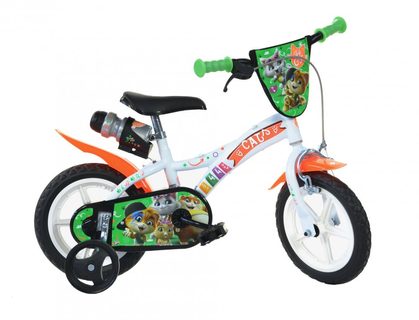 Detské bicykle Dino Bikes 612L-CATS 44 mačky 12