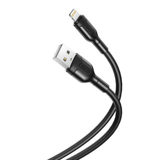 Kabel USB k Lightning XO NB212, 2,1 A, 1 m (černý)