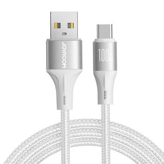 Kabel USB k USB-C Joyroom SA25-AC6 / 100W / 1,2m (bílý)