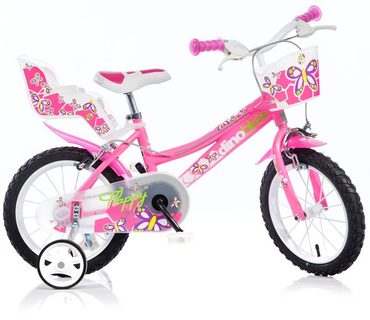 Dětské kolo Dino Bikes 166R růžové 16