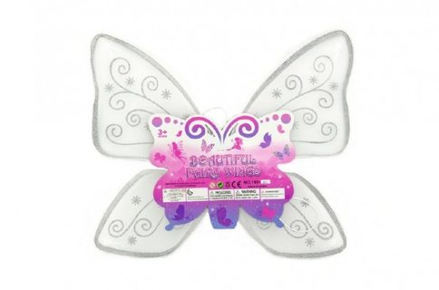 Krídla motýlie nylon 49x43cm v sáčku karneval Cena za 1ks