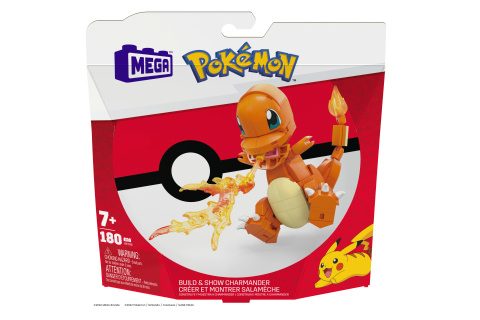 Mega Bloks Pokémon Postav a vystav si Pokémona-Charmander