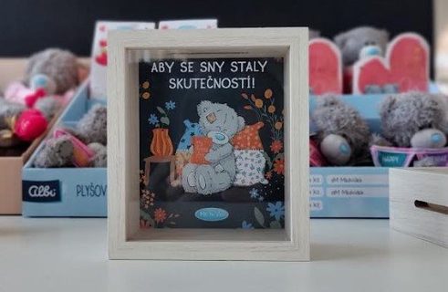 MTY_Rámová pokladnička Aby se sny staly skutečností!