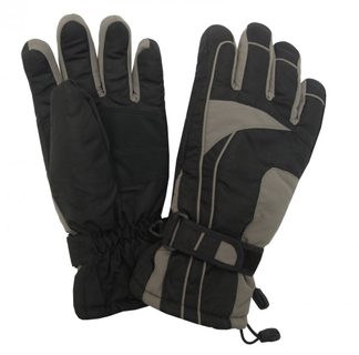 Dámske lyžiarske rukavice šťastie B-4155 Tmavo šedá