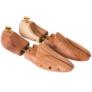 Tectake 402250 napínače do topánok Cedar Wood Shoes