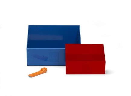Lego Dubbags - červená / modrá, nastavte 2 ks