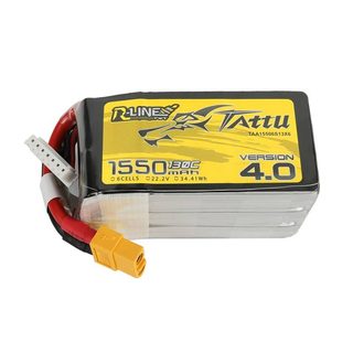 Baterie Tattu R-Line 4.0 1550mAh 22,2V 130C 6S1P XT60