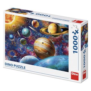 Dino PLANÉTY 1000 Puzzle NOVÉ