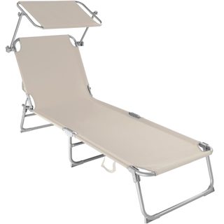 Tectake 400654 Beach Lounger 4 pozície