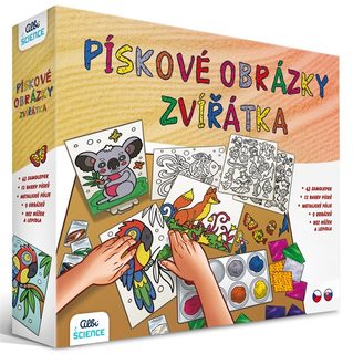 Pískové obrázky - Zvířátka