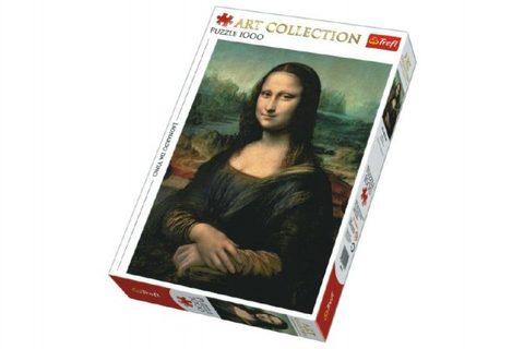 Puzzle Mona Lisa 1000 dielikov 48x68cm v krabici 40x27x6cm Cena za 1ks