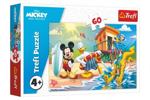 Puzzle Mickey a Donald Disney 33x22cm 60 dielikov v krabici 21x14x4cm Cena za 1ks