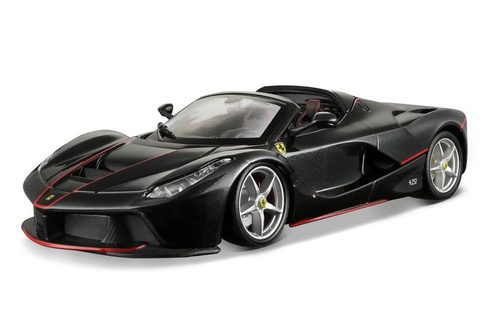 BBBBRAGO 1:24 Ferrari Laferari Aperta Metalic Black