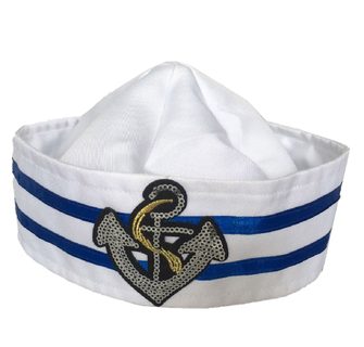 Baby Hat Sailor White