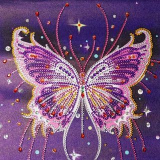 Diamantové maľovanie špeciálna - motýľ