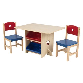 Školská tabuľka hviezda s dvoma stoličkami a boxmi