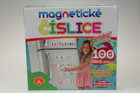 Magnetické číslice-na lednici