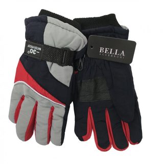 Detské zimné rukavice Bella Accessori 9011S-6 šedá