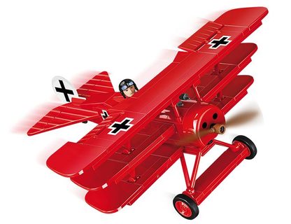 COBI 2986 Veľká vojna Fokker Dr. I Red Baron, 1:32, 174 k, 1 f