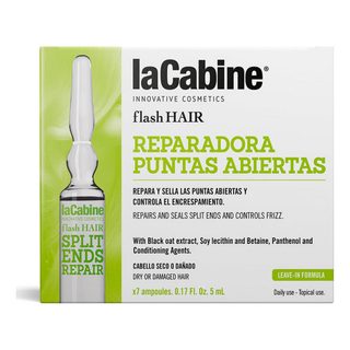 Ampouly Lacabine Flash Hair Product na konzumáciu rozstrapkaných koncov (7 ks)