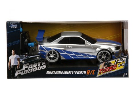 Rychle a zběsile RC auto Nissan Skyline 1:24