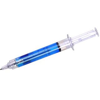 Striekačkové pero - modrá