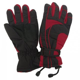 Ženské lyžiarske rukavice šťastné B-4155 červené