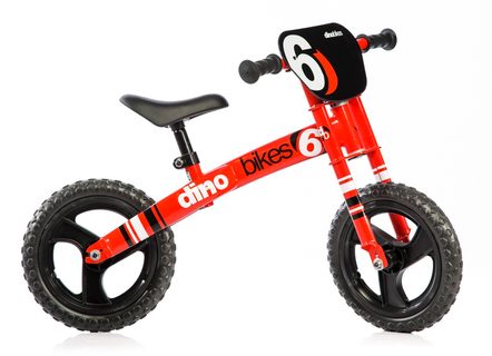 Dino bicykle 150r červené 12 "