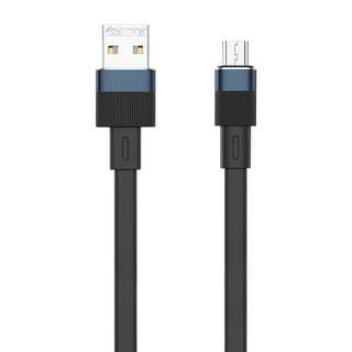 Kabel USB-micro USB Remax Flushing, RC-C001, 1 m (černý)