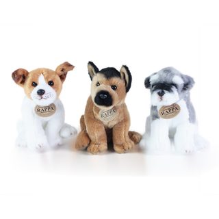 Plyšový pes jack russell knírač německý ovčák 20 cm ECO-FRIENDLY