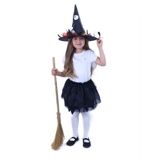 Detský kostým tutu sukne čarodejnice / Halloween