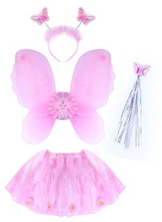 Dětský kostým Květinka s křídly