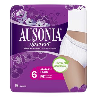 inkontinenční vložky Ausonia Discreet Boutique Střední (9 uds)