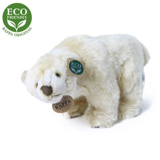 Plyšový ľadový medveď stojace 33 cm ECO-FRIENDLY