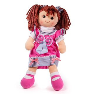 Bigjigs Toys Látková bábika Emma 38 cm