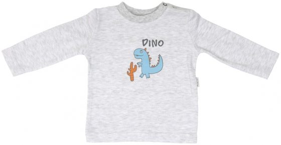 Bavlněná halenka Mamatti DINO - dlouhý rukáv, vel. 68