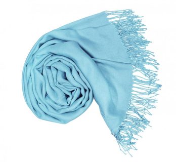 Dámská modrá pashmina P43 / Dámská modrá šála