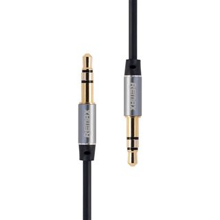 Mini jack 3,5 mm AUX kabel Remax RL-L200 2 m (černý)