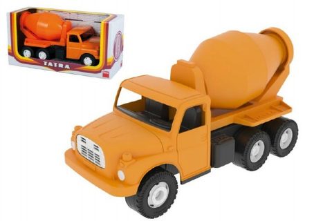 Auto Tatra 148 plast 30cm miešačka oranžová v krabici Cena za 1ks