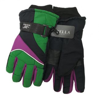 Detské zimné rukavice Bella Accessori 9009-4 zelené