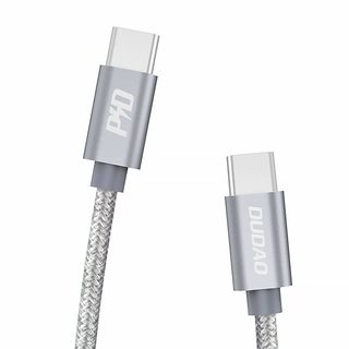 Kabel USB-C na USB-C Dudao L5ProC PD 45W, 1 m (šedý)