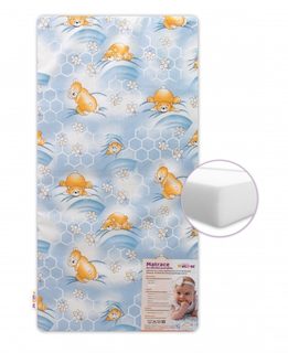 Dětská matrace do postýlky Baby Nellys, pěna 120x60x5cm - chlapecké motivy