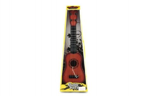 Gitara s trsátkom plast 40cm asst 3 farby v krabici Cena za 1ks