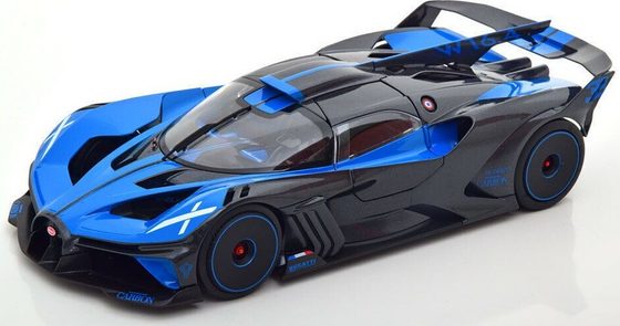 Bburago 1:18 TOP Bugatti Bolide Blue/Black