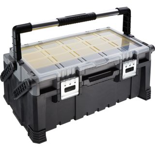 Tectake 403595 Edgar Tool Box - čierna/žltá čierna/žltá polypropylén