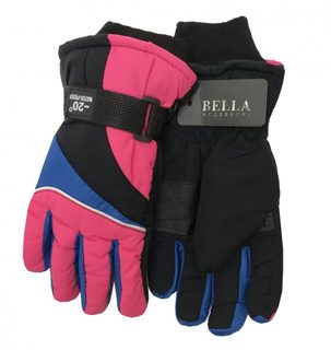 Detské zimné rukavice Bella Accessori 9009-2 Pink