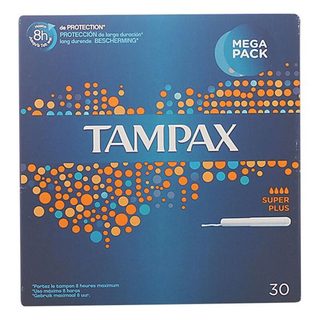 tampóny Super Plus Tampax (30 uds)