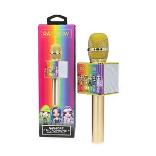 Rainbow High Karaoke microphone with Bluetooth speaker